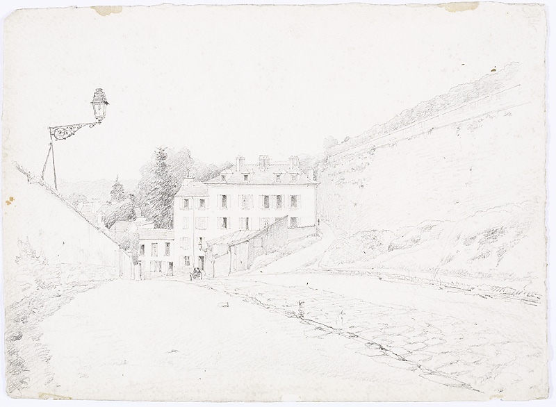 Meudon - la terrasse du château (Titre forgé)