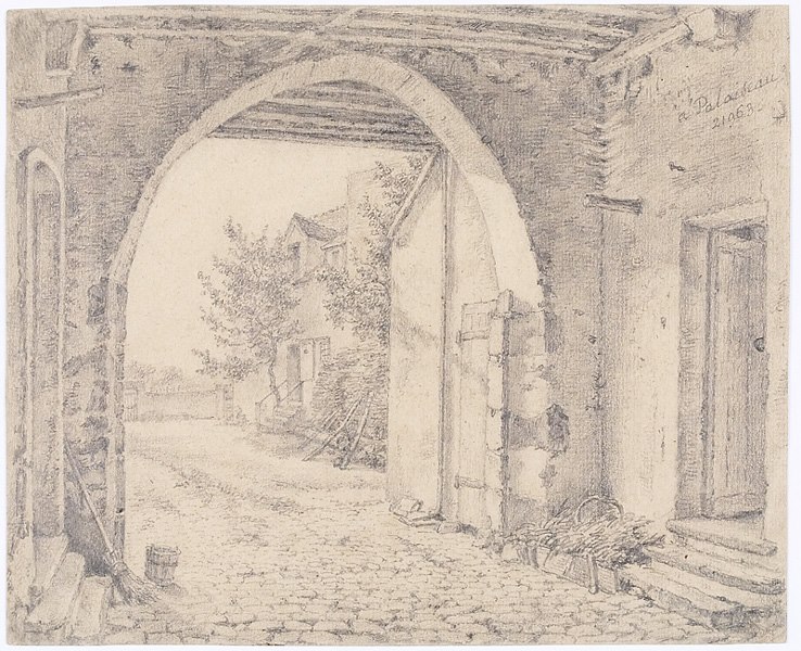 A Palaiseau (Titre forgé) ; Palaiseau - passage voûté (Inventaire)