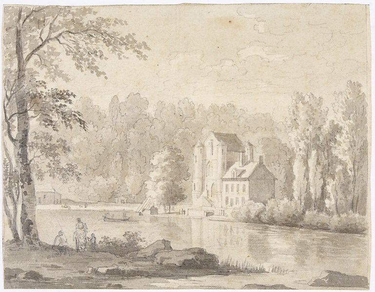 Le Château de la Reine Blanche près Chantilly