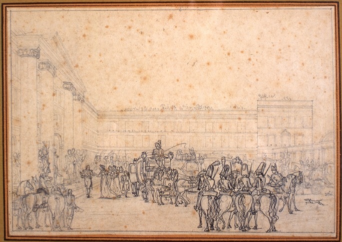 Arrivée de l'Impératrice Marie-Louise à Compiègne le 27 Mars 1810