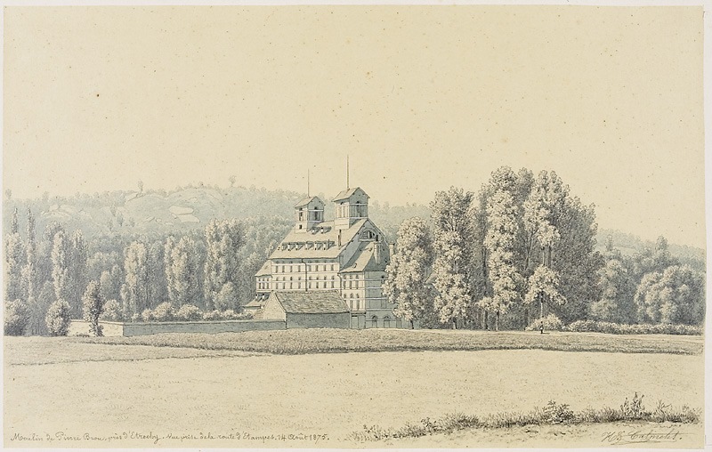 Moulin de Pierre Brou, près d'Etrechy