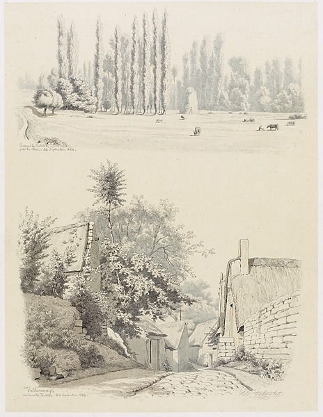 Environs de Pontoise, près du Chou (Inventaire) ; Valhermay, environs de Pontoise (Inventaire)