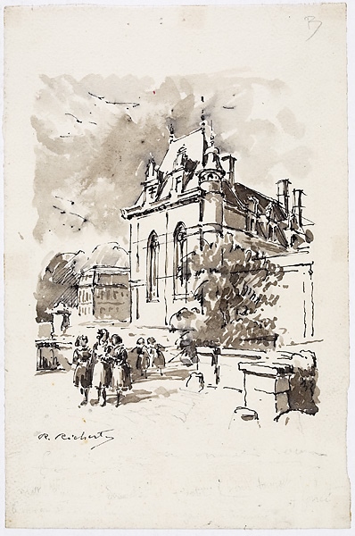 Ecouen - la chapelle du château