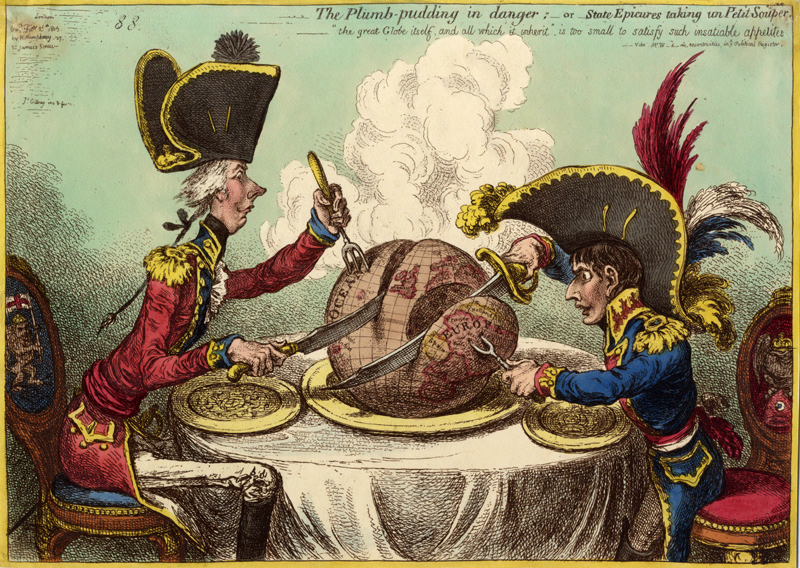 The Plumb pudding in danger or States Epicures taking un Petit souper