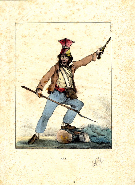 1830  (titre inscrit) ; Un révolutionnaire de 1830 (titre factice)