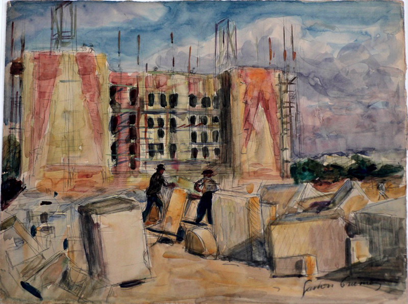 Chantier de construction