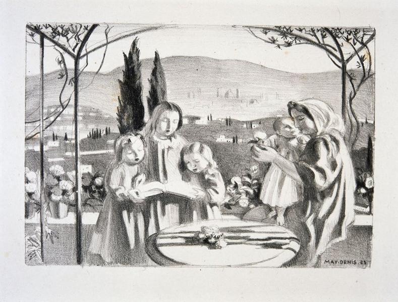 La Terrasse ; La madone de Fiesole