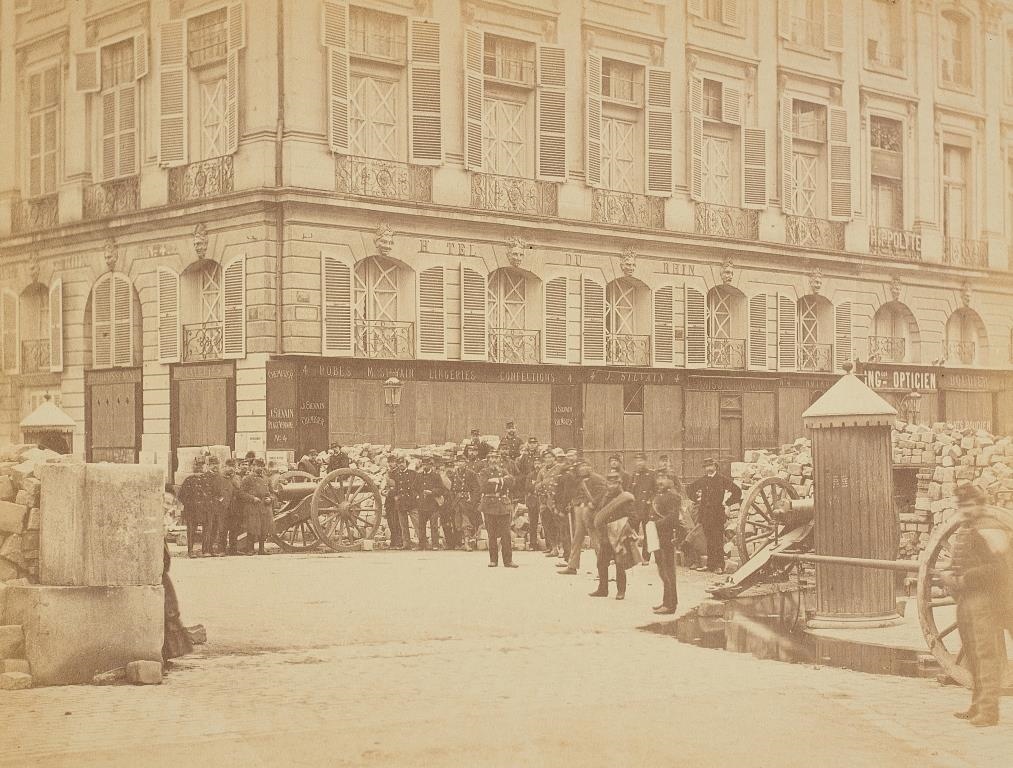 Barricade rue de la Paix
