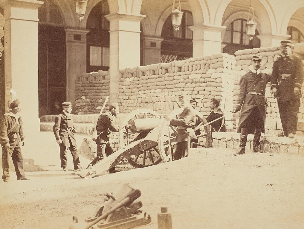 Barricade rue de Castiglione