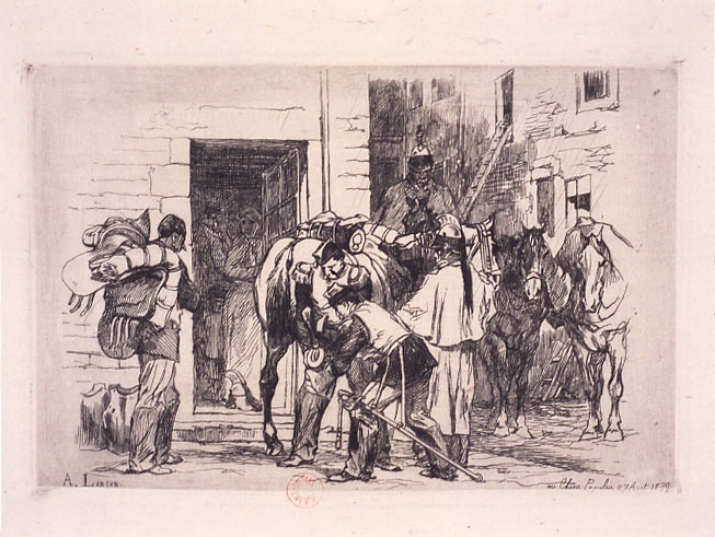 Au Chêne Populeu, 27 août 1870