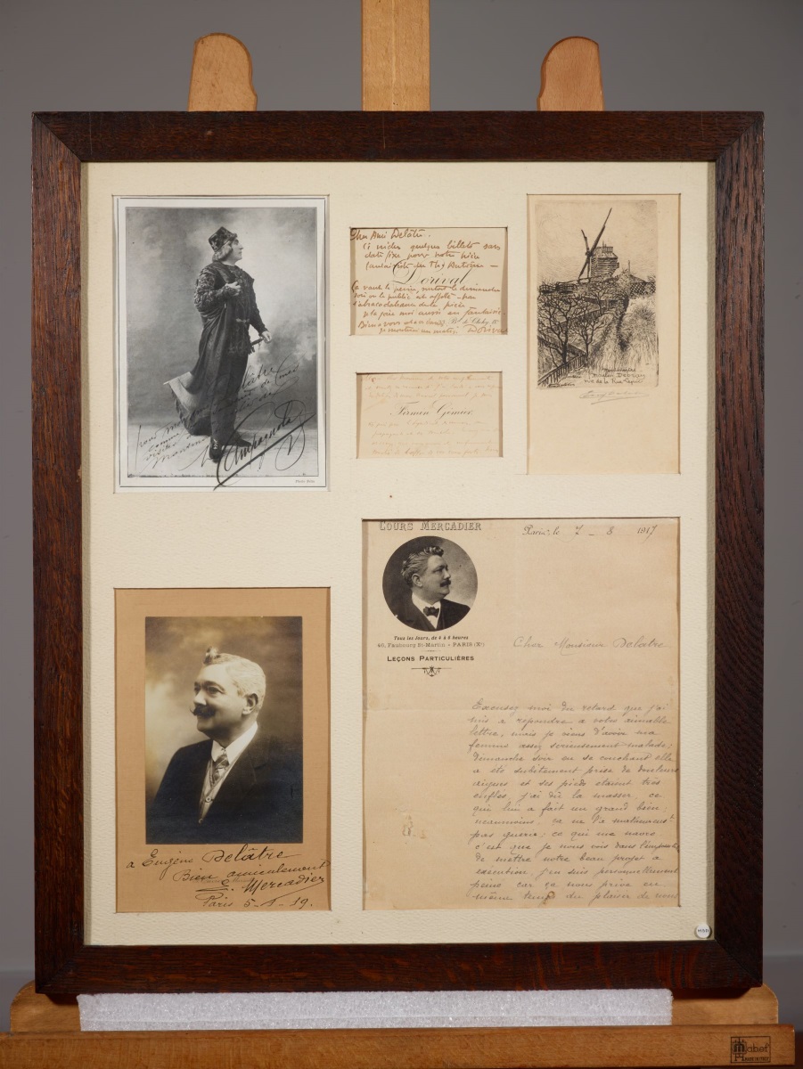 cadre Campagnola, Dorival, Gémier, Mercadier