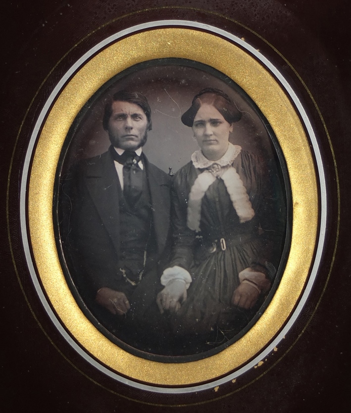 Portrait d'Adolphe et Olympe Jactard