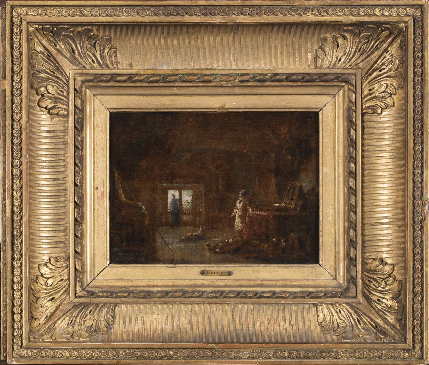 Scène d'intérieur de l'opéra Aladin ou la lampe merveilleuse