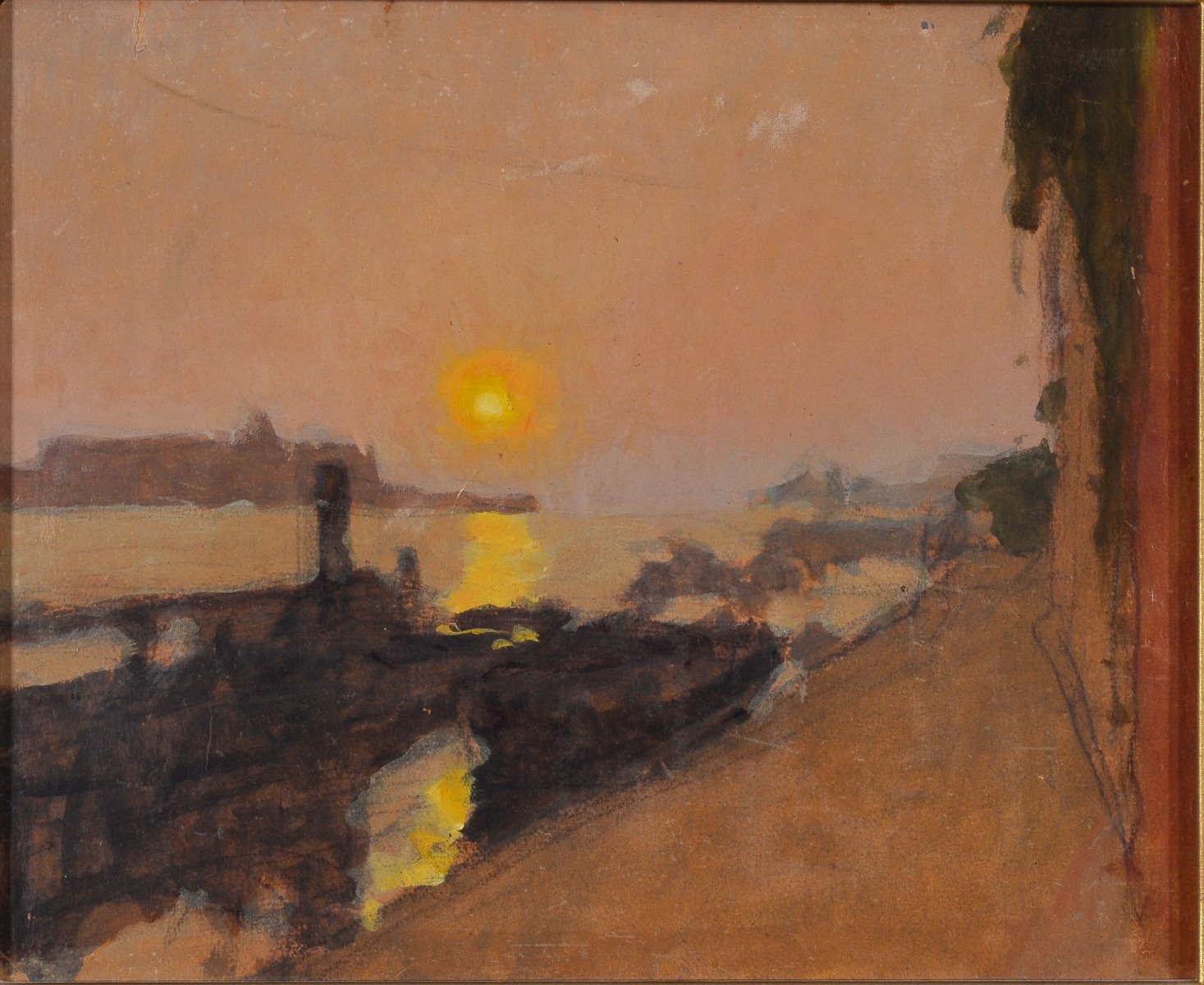Coucher de soleil à Venise