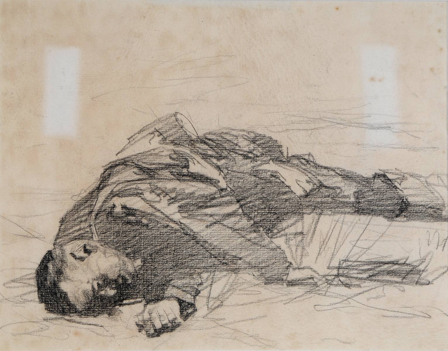 Soldat français mort