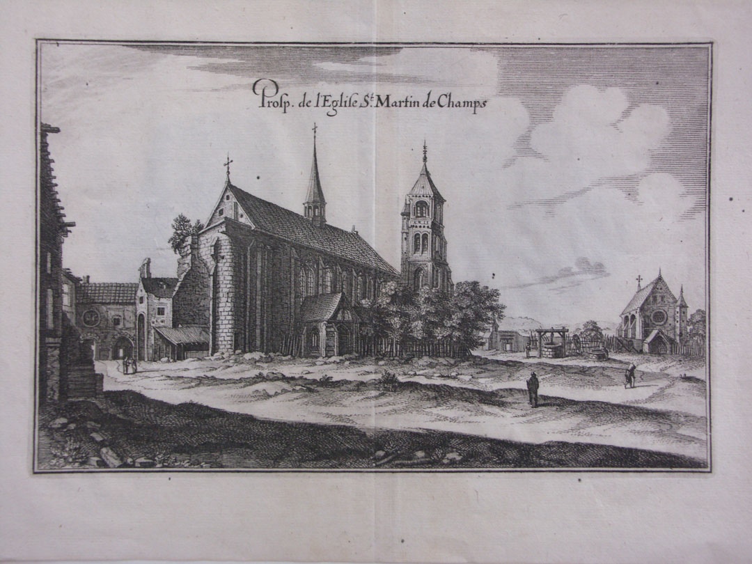 Prosp. de l'Eglise St Martin de Champs (titre inscrit)