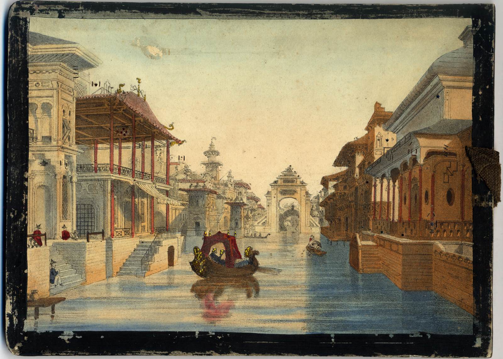 Le canal de Canton (Chine)