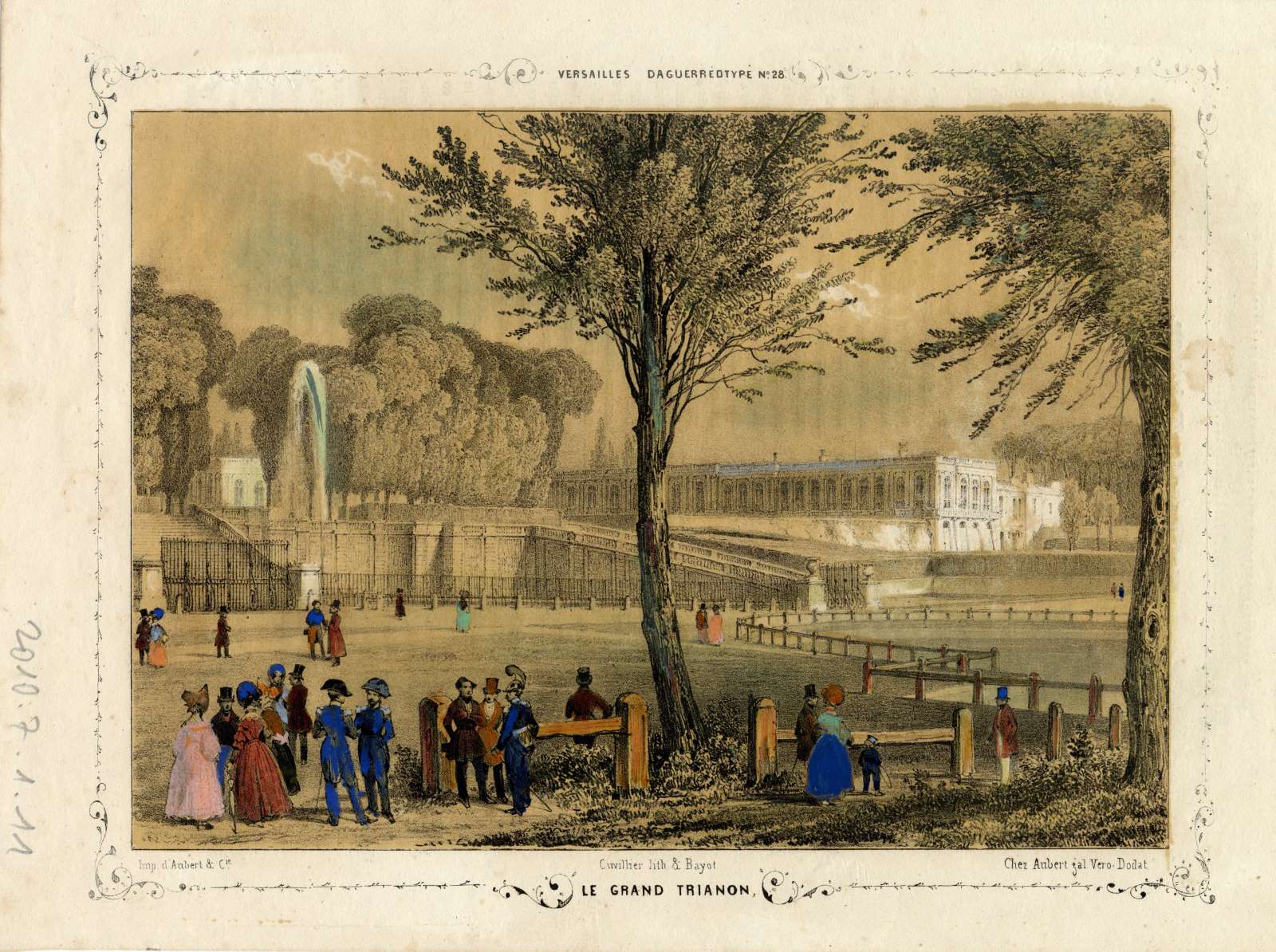 Le grand Trianon ; Paris et ses environs reproduits par le daguerréotype