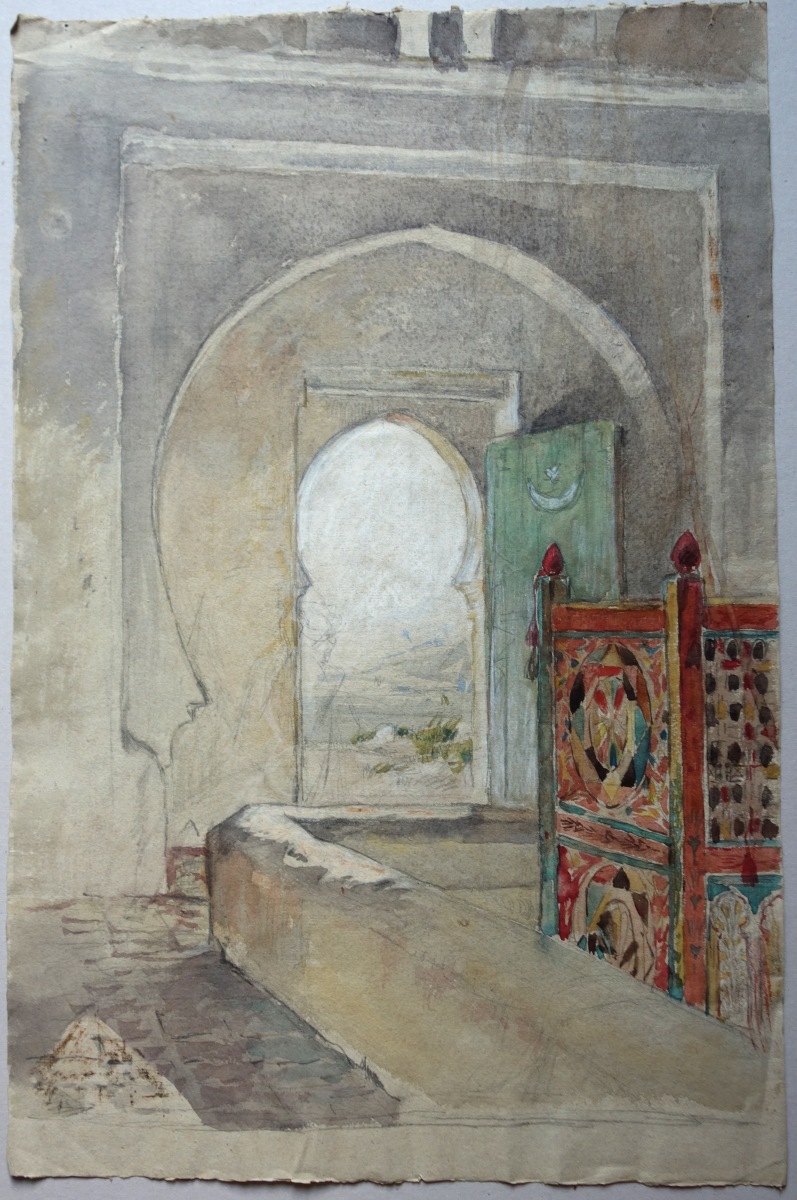 Intérieur d'une koubba