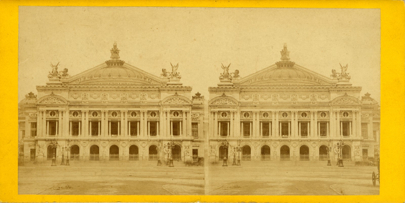 Vue de l'Opéra de Paris