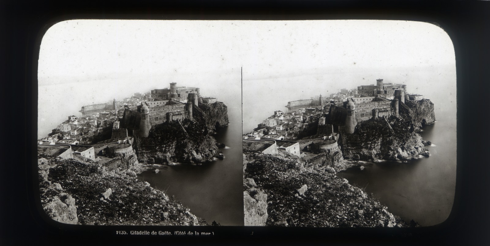 Citadelle de Gaëtte. (Côté de la mer)