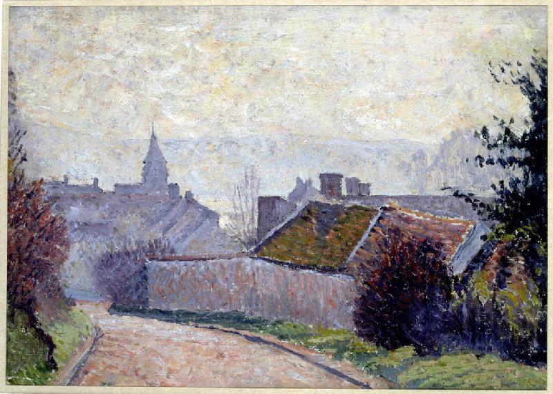 Effet de brouillard à Herblay