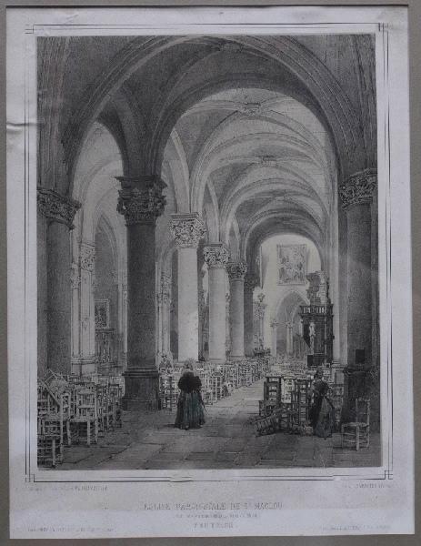Intérieur de l'église Saint-Maclou, Pontoise