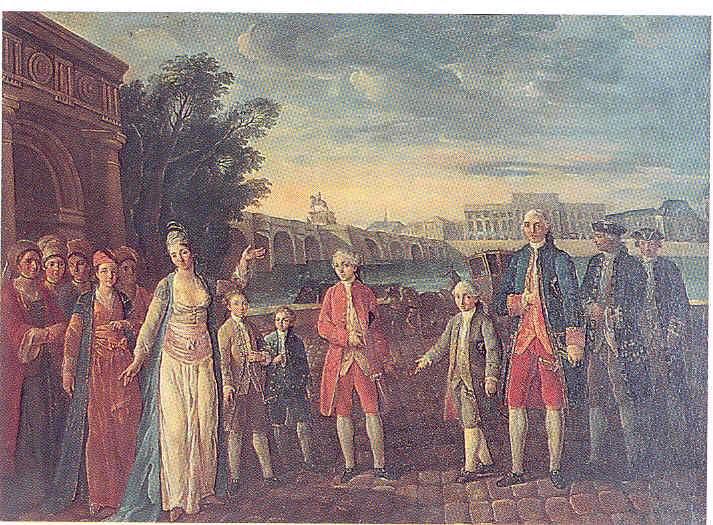 La famille Chénier (Portrait)