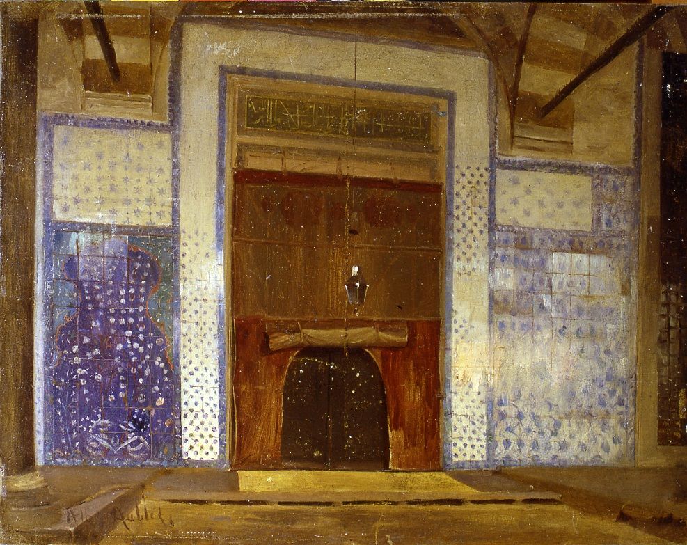 Intérieur de la mosquée Rüstem Pacha de Constantinople