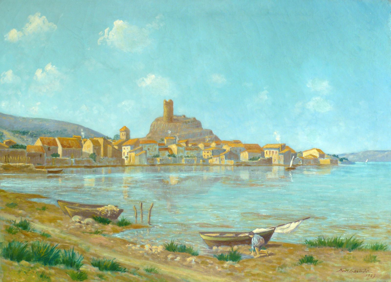 Matinée de calme à Gruissan