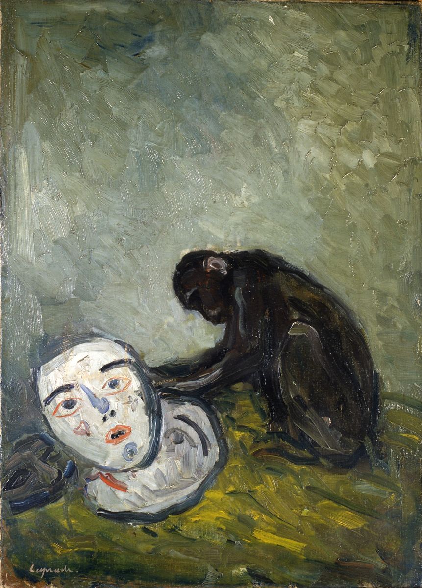 Le singe au masque