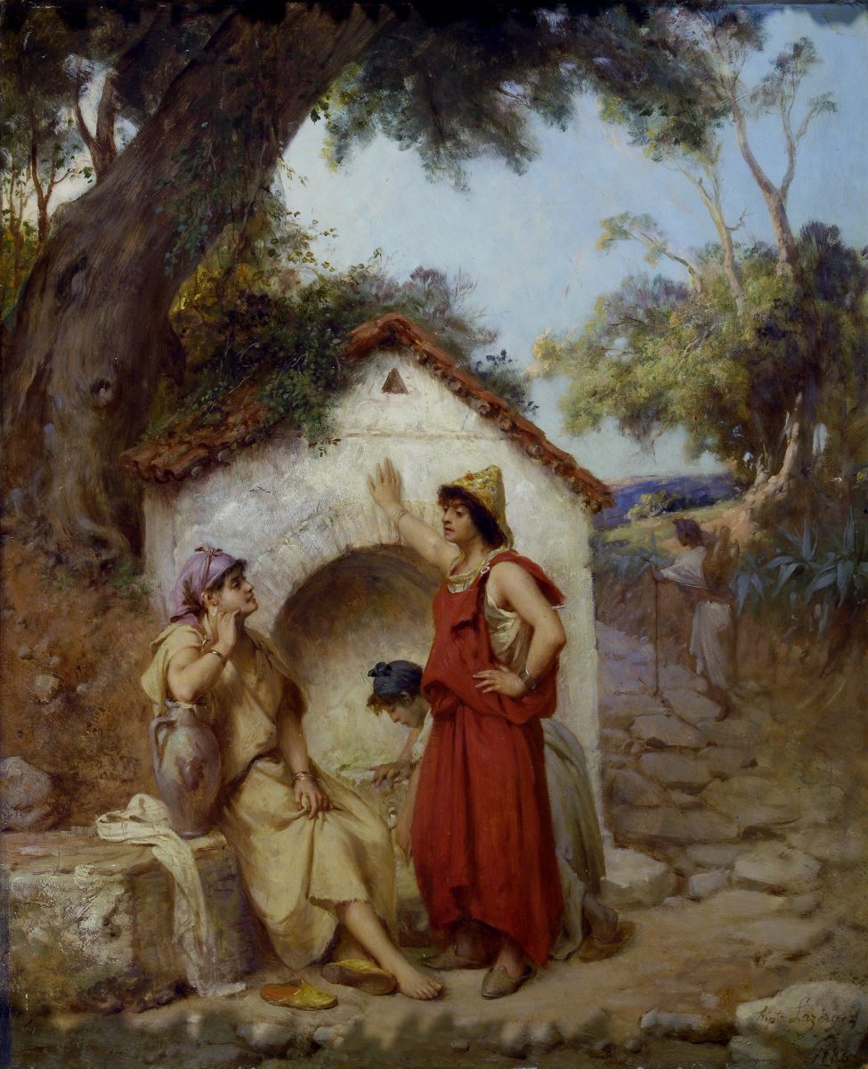 Algériennes autour de la fontaine