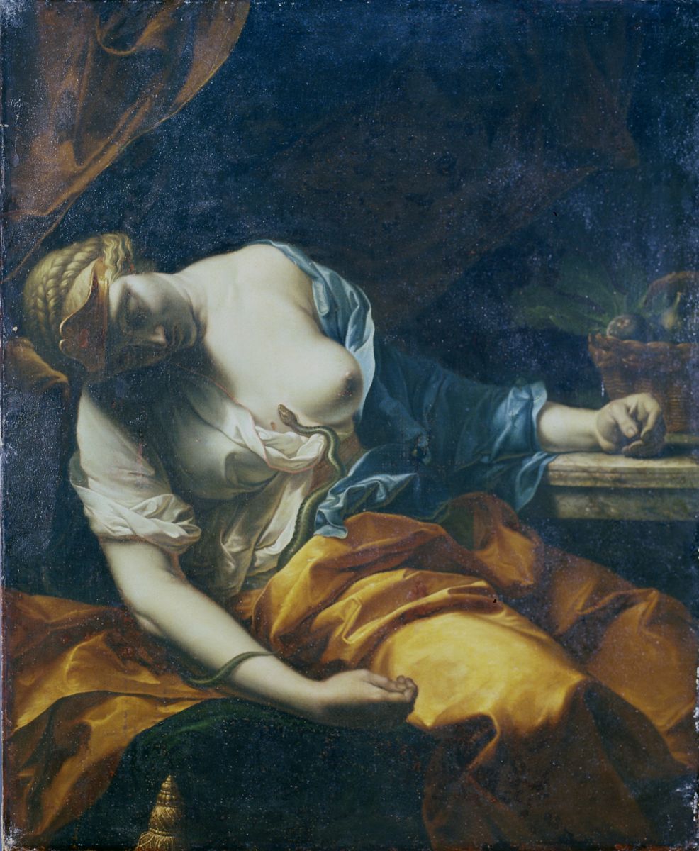 La mort de Cléopâtre