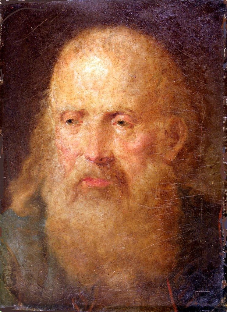 Etude de tête de vieillard