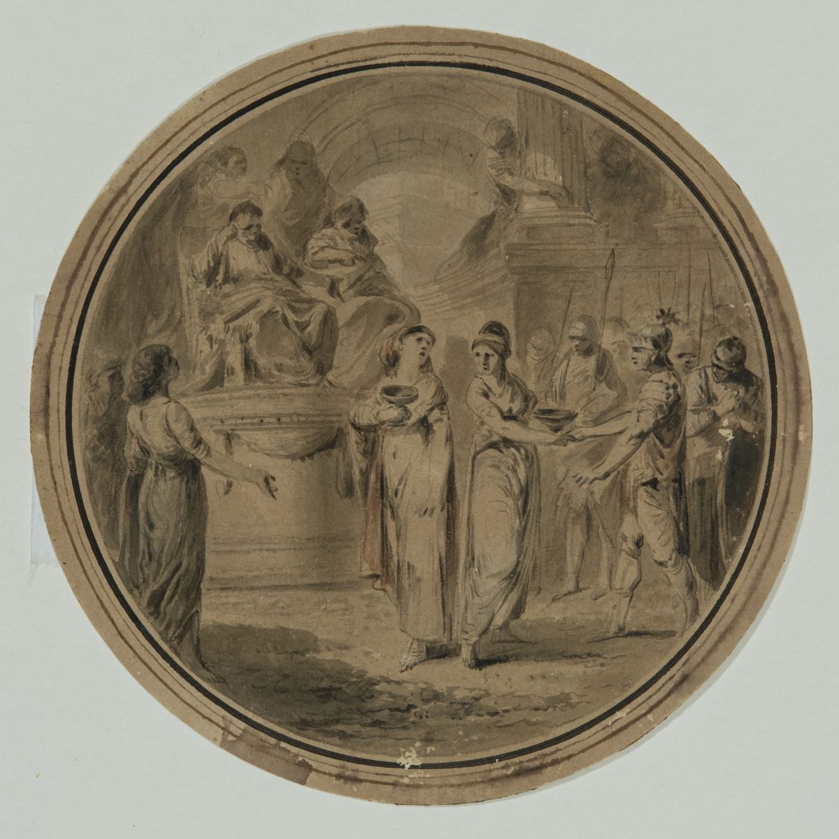 Sujet mythologique ou d'histoire antique non identifié