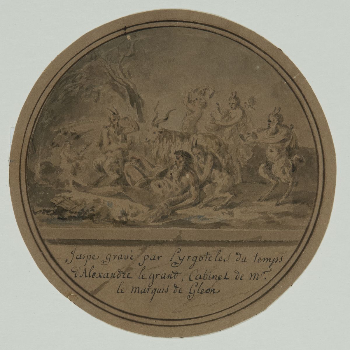 Copie d'une jaspe antique