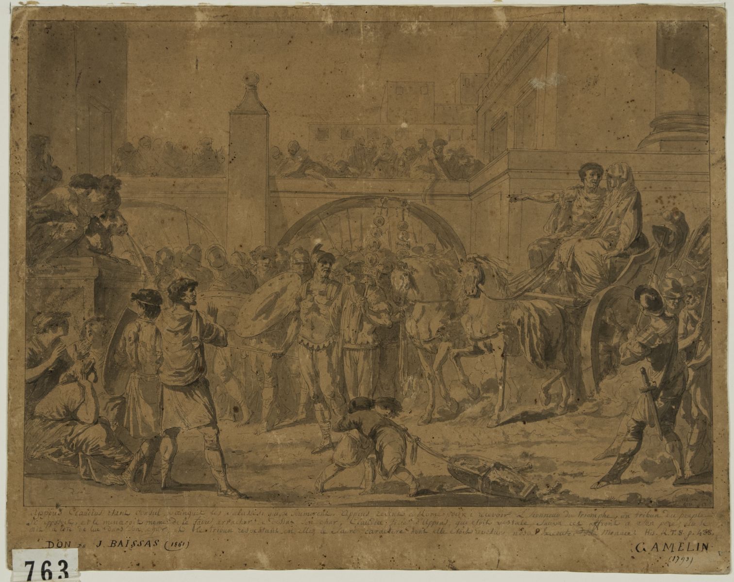 Le triomphe d'Appius Claudius