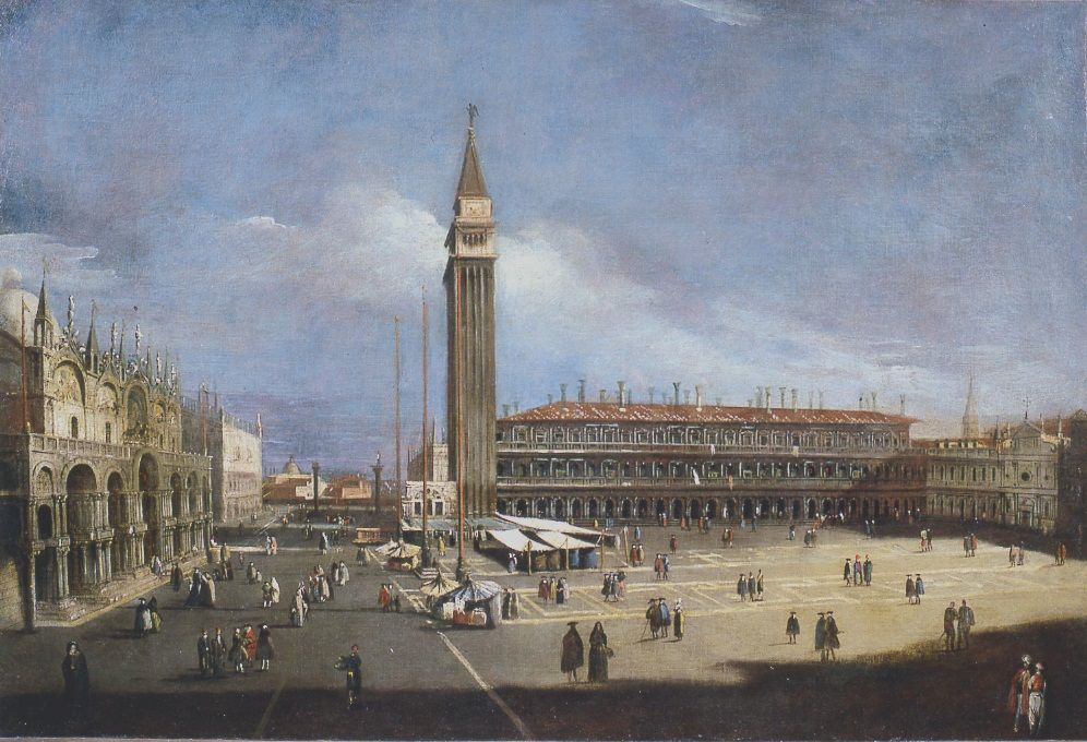 Vue de la place Saint-Marc à Venise