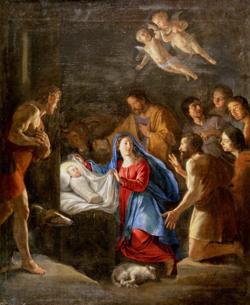 L'adoration des bergers