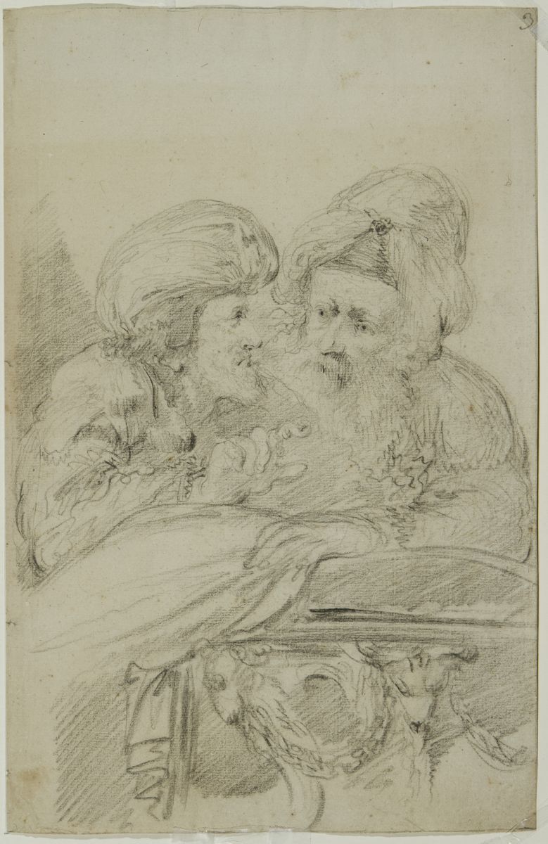 Deux hommes en turban