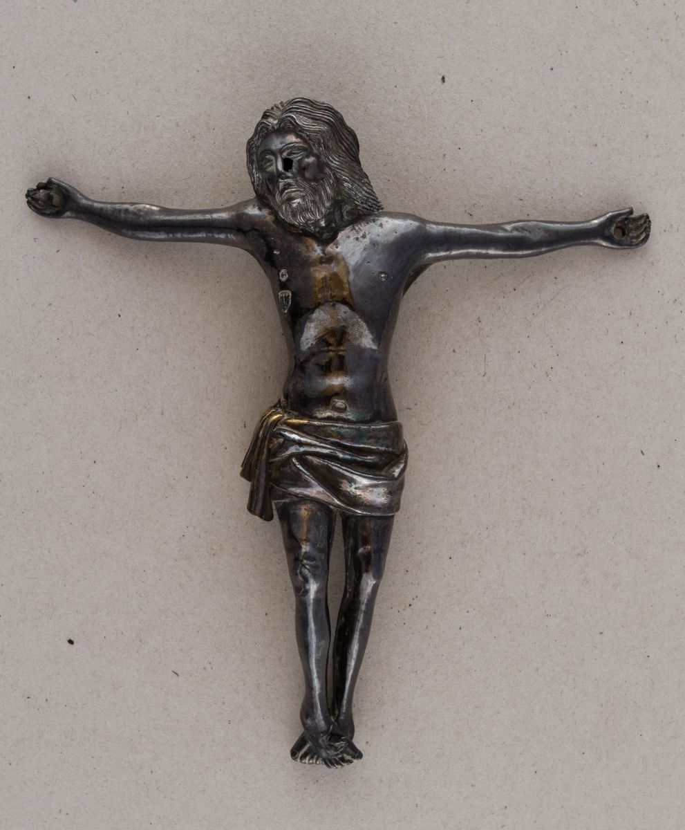 Christ en argent et vermeil