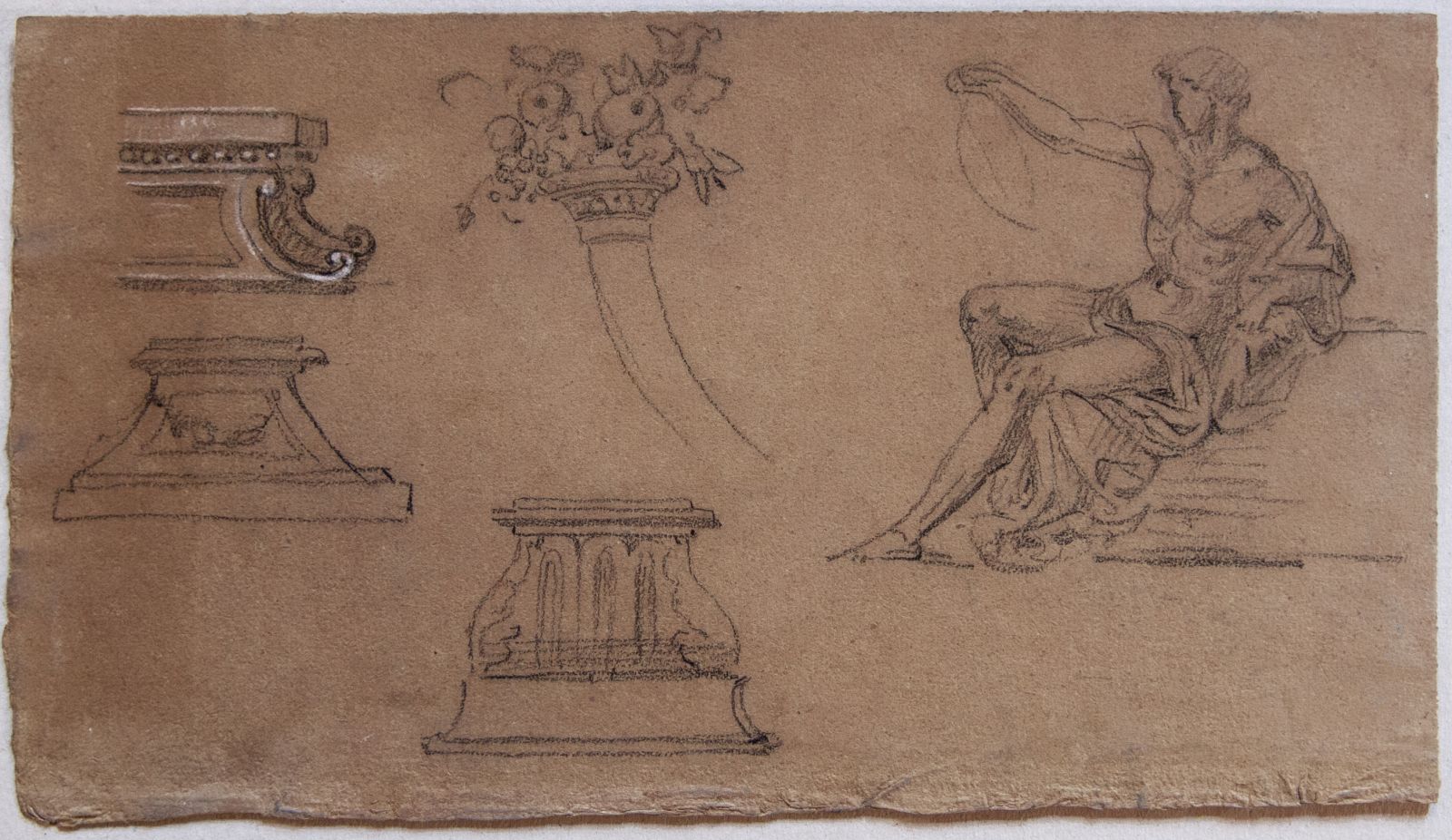 Eléments d'architecture pour projet de sculpture