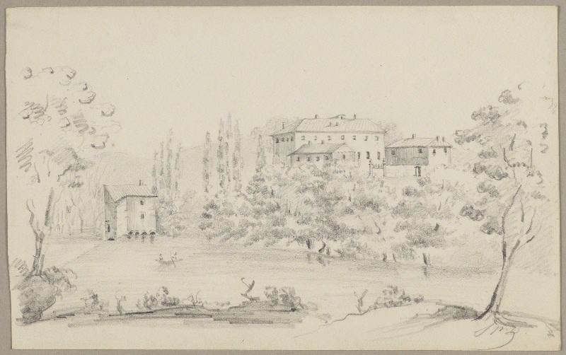 Demeure au bord d'une rivière