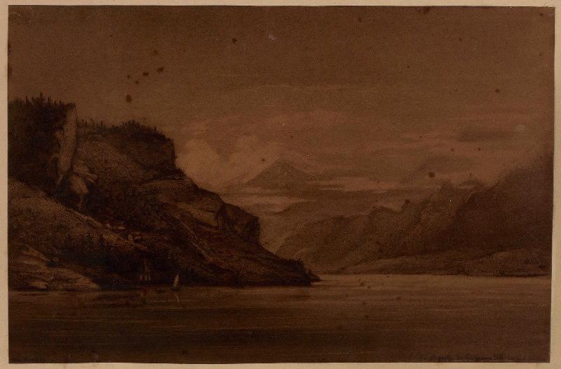 La chapelle de Guillaume Tell, lac des Quatre Cantons