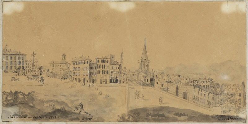 Bagnols vu des Perrières