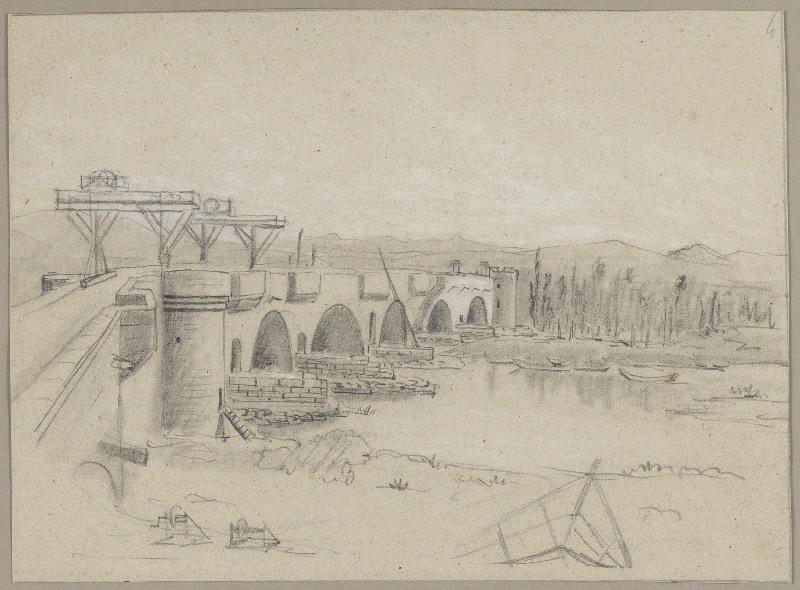 Réparation du pont de Cèze