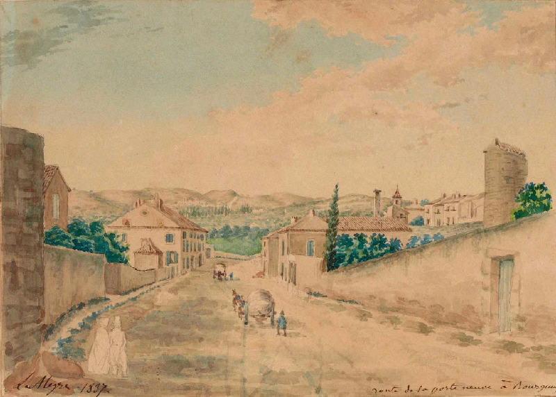 Route de la Porte Neuve à Bourgneuf