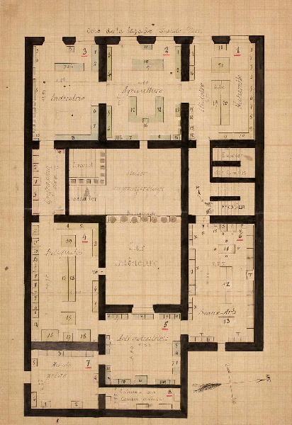 Plan du Musée Léon-Alègre