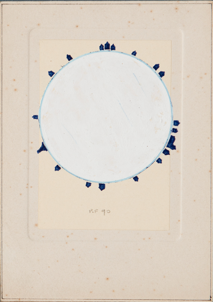 Sans titre, dessin préparatoire pour IN EMINEMTI