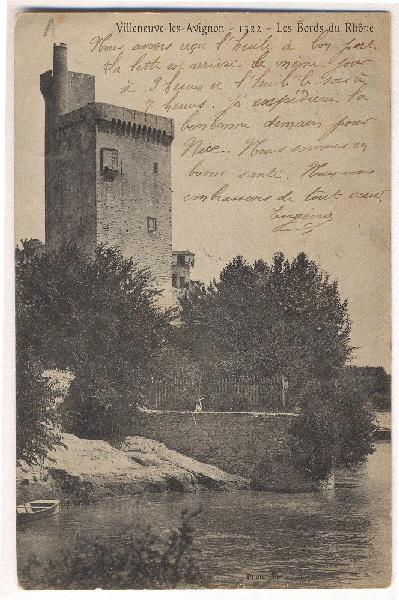 Villeneuve-les-Avignon - 1322 - les bords du Rhône